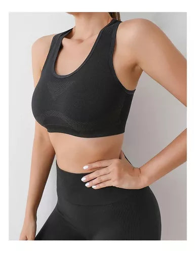 Conjunto Deportivo Mujer Gym Yoga Shorts Levanta Gluteos